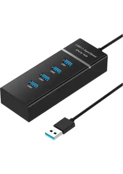 PolyGold 4 Port USB 3.0 Hub: Hızlı Veri Transferi ve Çoklu Bağlantı Çözümü