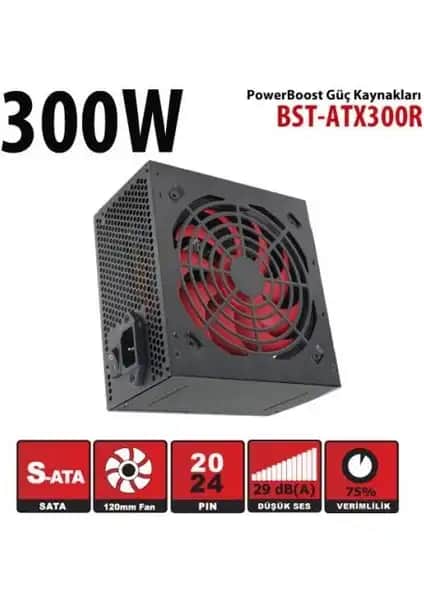 PowerBoost BST-ATX300R 300W Güç Kaynağı İnceleme ve Teknik Özellikler