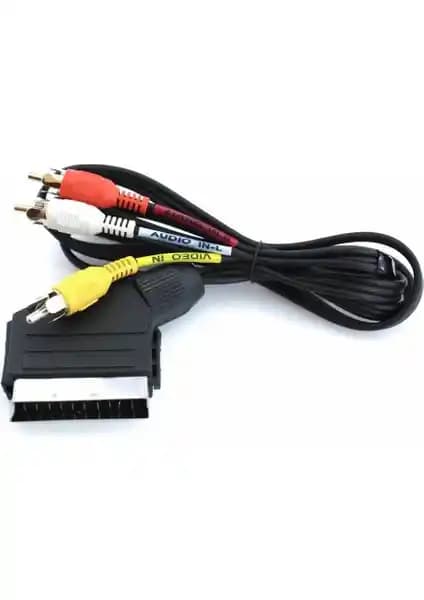 Powermaster Scart Tos 3 RCA Kablo Yüksek Kalite Bağlantı Çözümü ve Kullanım İpuçları