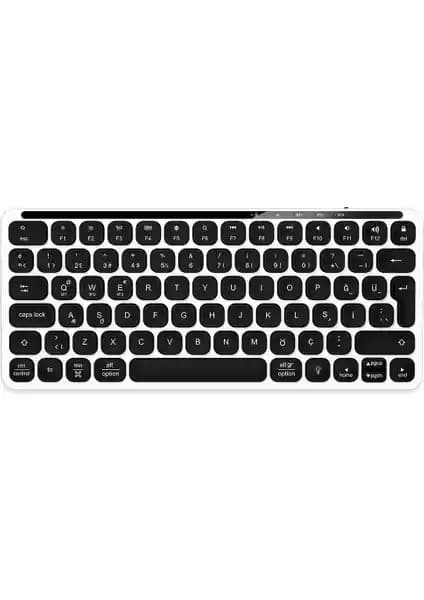 Pusat Business Pro Mini Bluetooth Kablosuz Klavye Gri - Modern ve Şık Çalışma Alanları İçin İdeal