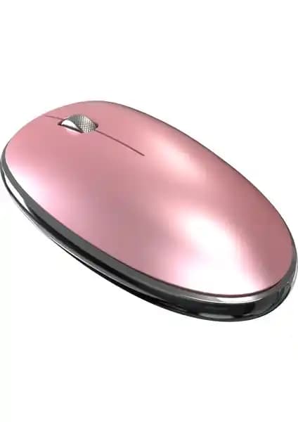 Pusat Business Pro Sessiz Kablosuz Şarjlı Kompakt Mouse Rose Gold Tasarımı ve Özellikleri