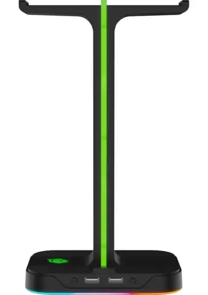 Pusat RGB USB Çoklayıcı ve Oyuncu Kulaklık Standı: Şık ve İşlevsel Masaüstü Düzenleme Çözümü