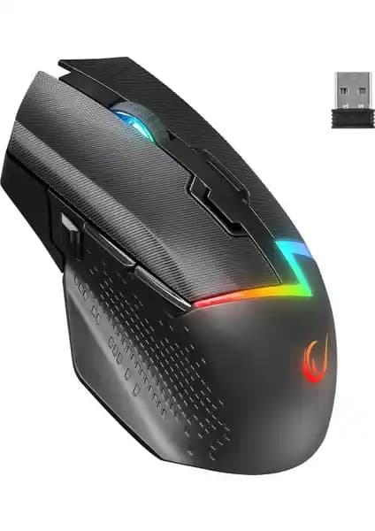 Rampage Drop M3 Siyah RGB Oyuncu Mouse Performans ve Ergonomiyi Bir Arada Sunar
