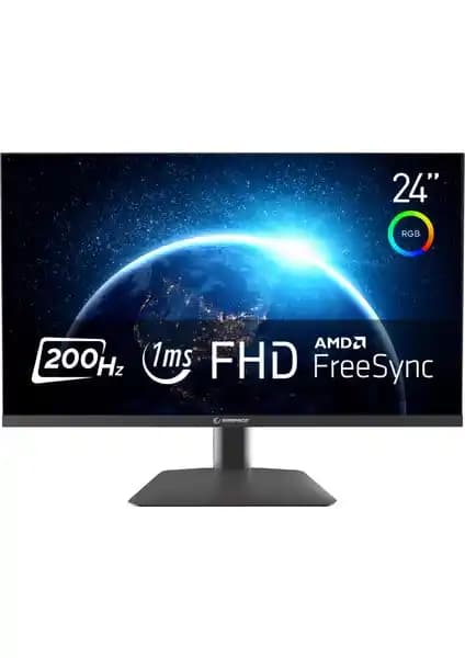 Rampage RM-244S FLASH 24 İnç Oyun Monitörü yüksek performans ve renk canlılığı sunar