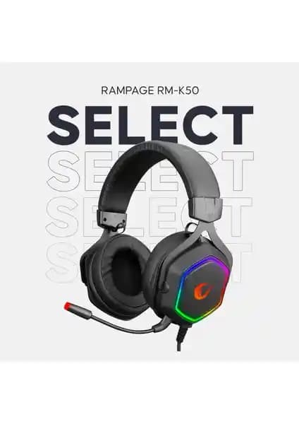 Rampage RM-K50 USB 7.1 RGB Mikrofonlu Kulaklık İncelemesi ve Kullanıcı Yorumları