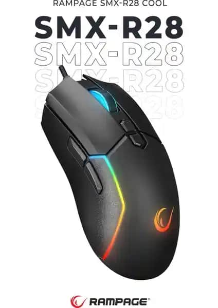 Rampage SMX-R28 Oyun Mouse'u İncelenmesi: RGB Işıklı ve Macro Özellikleriyle Performans Artışı