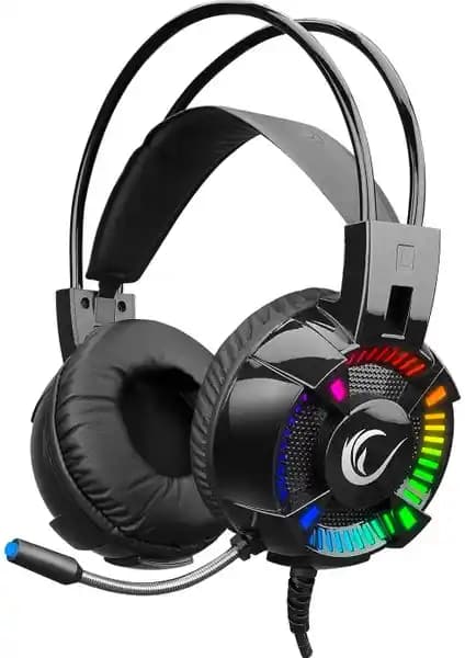 Rampage Styles Siyah USB 7.1 RGB Oyuncu Kulaklıkları Yüksek Ses Kalitesi ve Konfor Özellikleri