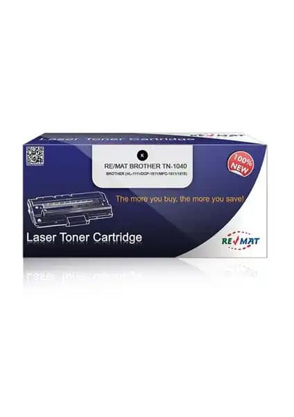 Re/Mât Brother Tn-1040 Siyah Muadil Toner: Yüksek Kalite ve Ekonomik Çözüm