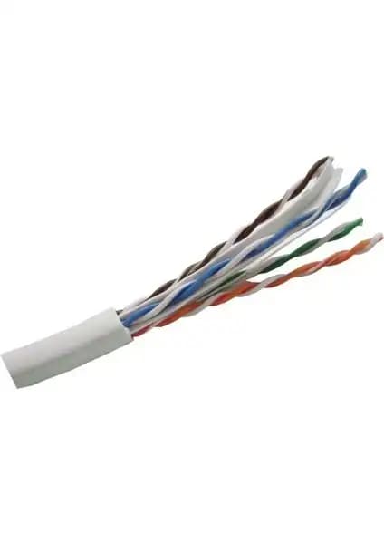 Reçber Cat 6 Veri Kablosu SL400 U23 U/UTP 4X2X23 AWG ile Güçlü ve Güvenilir Bağlantı