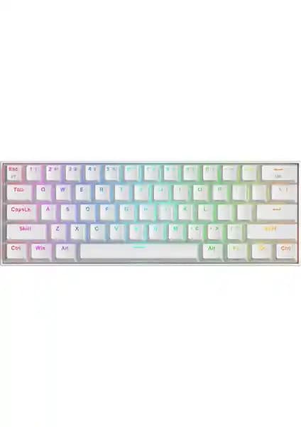 Redragon K530 PRO Draconic Türkçe Q 60% Kompakt Kablosuz Oyun ve Çalışma Klavyesi Özellikleri