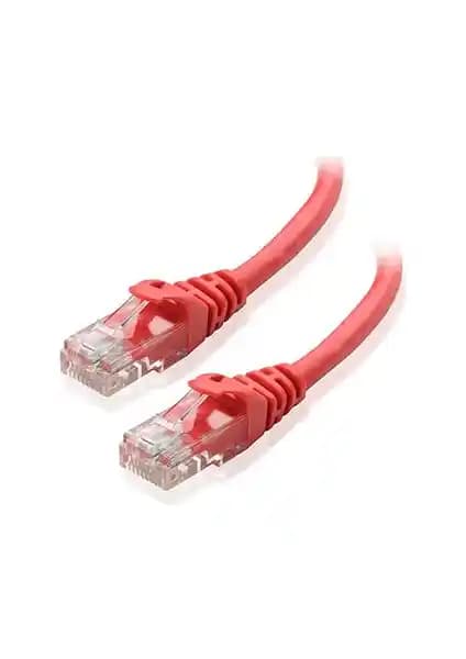 S-Link SL-CAT610RE 10m Kırmızı CAT6 Kablo Yüksek Performans ve Estetik Çözüm