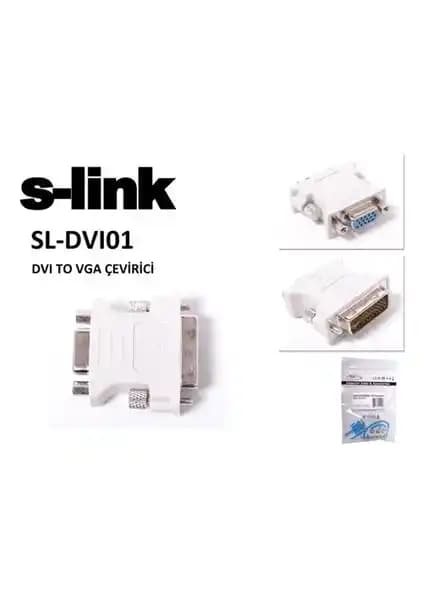 S-Link SL-DVI01 DVI 24+5 Erkek to VGA 15 Dişi Çevirici Teknik Özellikler ve Kullanım İpuçları