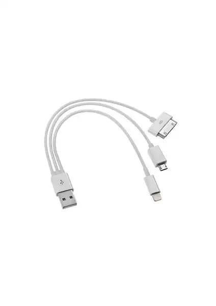 S-Link SL-IP550 USB'den iPhone 4/5G ve Micro 5Pin Samsung Tablet Çevirici Kablo