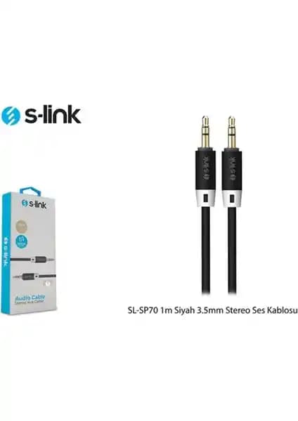 S-Link SL-SP70 3.5mm Stereo Aux Ses Kablosu: Yüksek Kalite ve Dayanıklılık Sunan Bağlantı Aksesuarı
