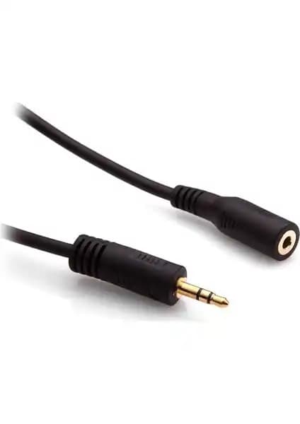 S-Link SLX-858 Stereo Uzatma Kablo 1,5M Güçlü Ses Bağlantısı ve Yüksek Kalite Sağlar