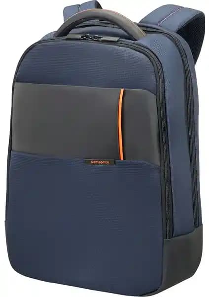 Samsonite Qibyte 15.6 İnç Mavi Notebook Sırt Çantası Günlük ve Seyahat Kullanımı İçin