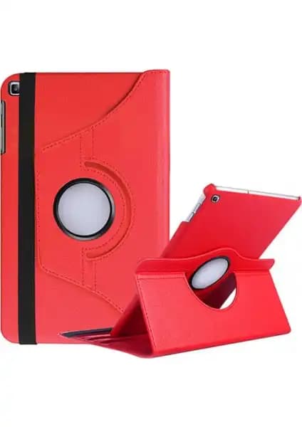 Samsung Galaxy Tab A SM-T290 için 360° Dönerli Deri Görünümlü Koruma Kılıfı