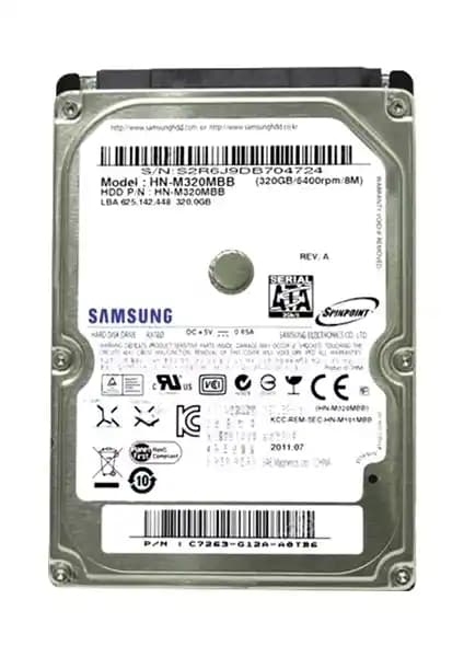 Samsung HN-M320MBB 320 GB 5400 RPM 2.5 inç HDD Yenilenmiş Ürün İncelemesi ve Özellikleri
