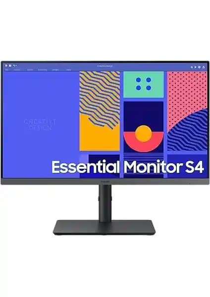 Samsung LS24C432GAUXUF Profesyonel 24 İnç IPS Monitör Yüksek Renk Doğruluğu ve Ergonomik Tasarım