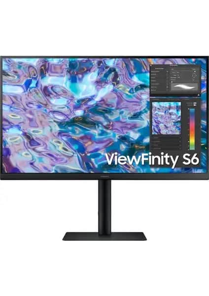 Samsung LS27B610EQUXUF Viewfinity S6 Profesyonel 27 inç IPS Monitör Yüksek Çözünürlük