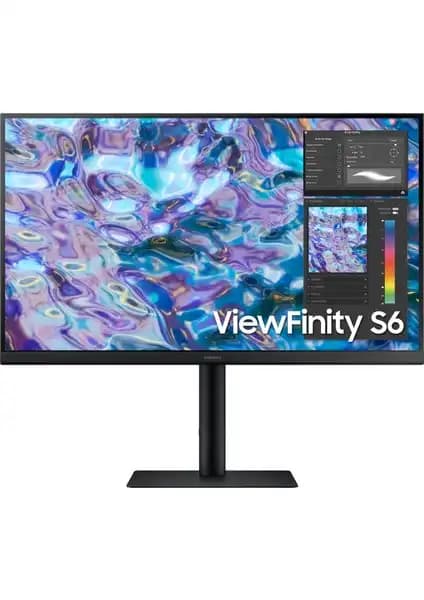 Samsung LS27B610EQUXUF Viewfinity S6 Profesyonel 27 inç IPS Monitör Yüksek Çözünürlük
