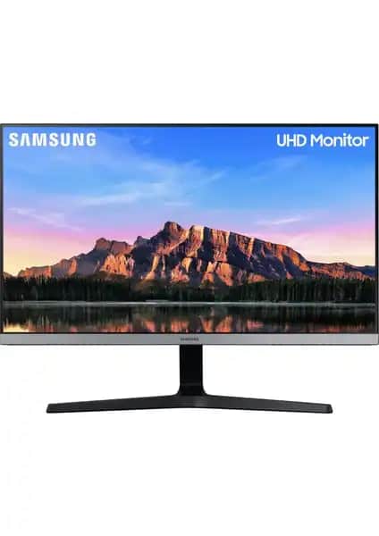 Samsung LU28R550UQRXUF 28 inç 4K IPS monitör yüksek çözünürlük ve renk doğruluğu ile profesyonel kullanım için