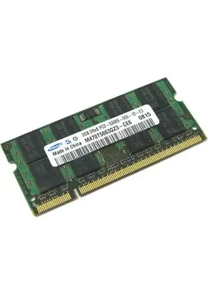 Samsung M470T5663QZ3-CE6 2GB DDR2 Notebook RAM ile Sistem Performansını Artırın