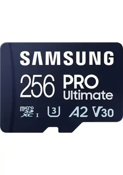 Samsung Pro Ultimate 256 GB MicroSD Kart ile Güçlü ve Güvenilir Depolama Çözümü
