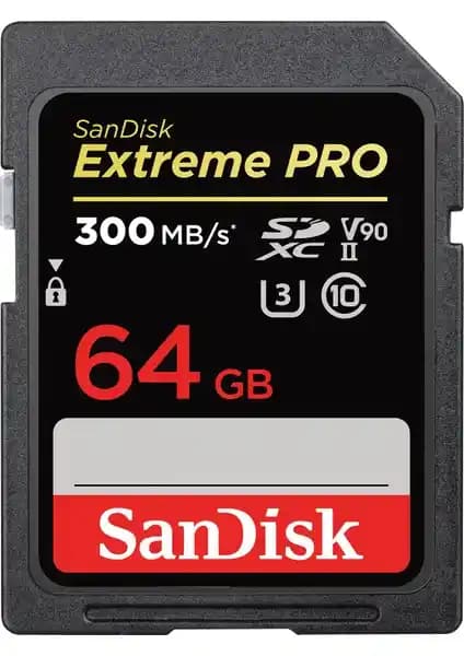 SanDisk 64GB Extreme Pro SD Kart Yüksek Hız ve Güvenilirlik Sunar
