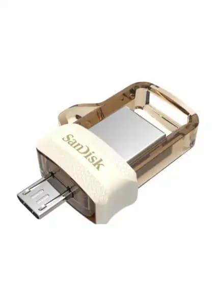 SanDisk Dual Drive M3.0 OTG 64GB Altın USB Bellek: Şık ve Fonksiyonel Veri Saklama Çözümü