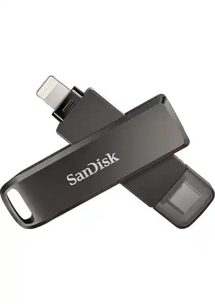 Sandisk iXpand Luxe 256GB Taşınabilir Veri Depolama Çözümü Günlük ve Profesyonel Kullanım İçin
