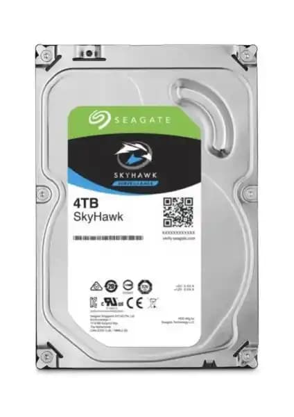 Seagate Skyhawk 3.5" 4TB Güvenlik HDD: Yüksek Kapasiteli ve Dayanıklı Veri Depolama Çözümü