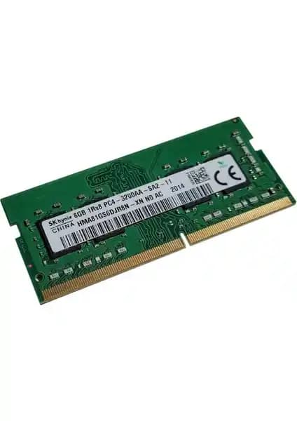 SK Hynix 8GB 3200MHz DDR4 Notebook RAM Yüksek Performans ve Güvenilirlik Sağlar