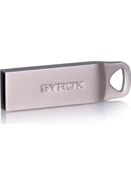 Syrox 32 GB Metal 2 USB Bellek Güçlü ve Şık Veri Saklama Çözümü