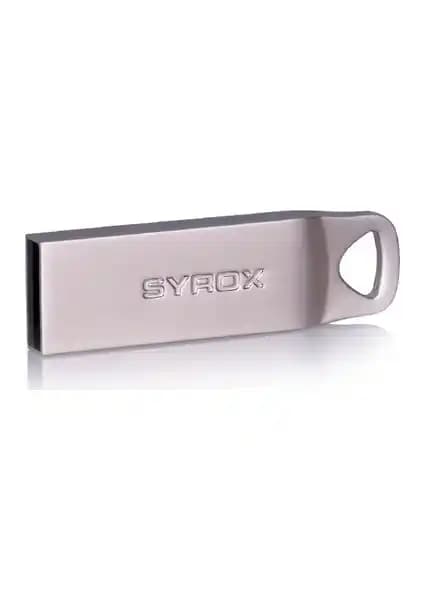 Syrox Metal 16GB USB Bellek: Dayanıklı ve Şık Taşınabilir Veri Depolama Çözümü