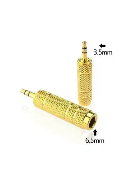 Ti-mesh Gold 6.35mm Dişi 3.5 Erkek Stereo Bağlantı Dönüştürücü Ürün Tanıtımı ve Özellikleri