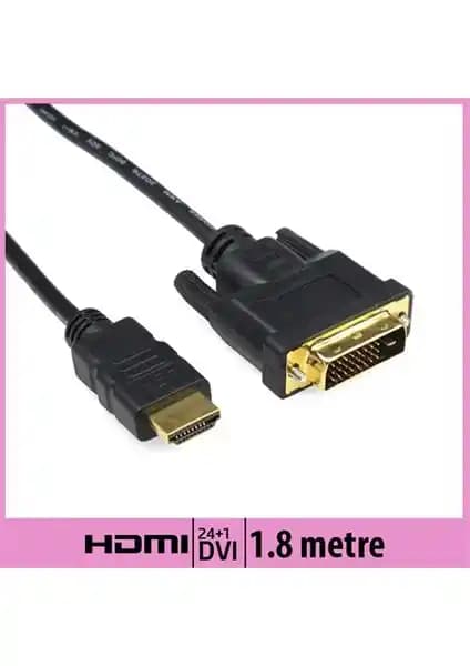 Ti-Mesh HDMI-DVI Kablosu 1,8 Metre Uzunlukta Yüksek Kalite Bağlantı Çözümü