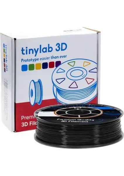 TinyLab 3D Siyah ABS Filament Üstün Kalite ve Dayanıklılık Sunan Yüksek Performanslı Malzeme