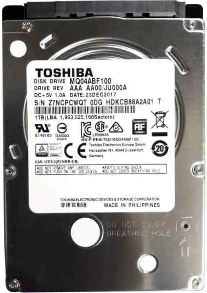 Toshiba Mobile Thin HDD 1TB 2.5 İnç SATA Notebook Hard Disk Özellikleri ve Kullanıcı Yorumları