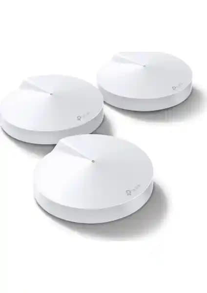 TP-Link Deco M5 3’lü Mesh Wi-Fi Sistemi Gelişmiş Güvenlik ve Geniş Kapsama Alanı ile Evde Kesintisiz Bağlantı