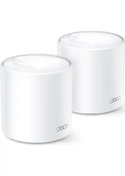 TP-Link Deco X20 Wi-Fi 6 Mesh Sistemi 2'li Paket ile Güçlü ve Güvenilir Bağlantı