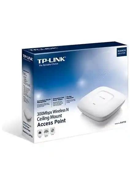 TP-Link EAP110 Kablosuz Erişim Noktası: Modern Tasarım ve Yüksek Performanslı Ağ Çözümü