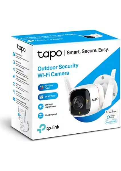 TP-Link Tapo C320WS Dış Mekan Güvenlik Kamerası Yüksek Çözünürlük ve Dayanıklılık