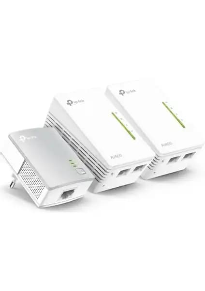 TP-Link TL-WPA4220 TKIT Powerline Adaptör Seti İnternet Hızını ve Bağlantı Stabilitesini Artıran Çözüm