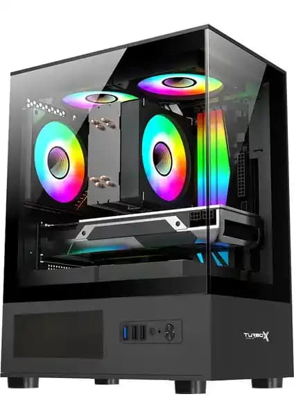 Turbox DRX6875 Ryzen 5 5600 ile Güçlü Oyun ve İş İstasyonu Bilgisayarı
