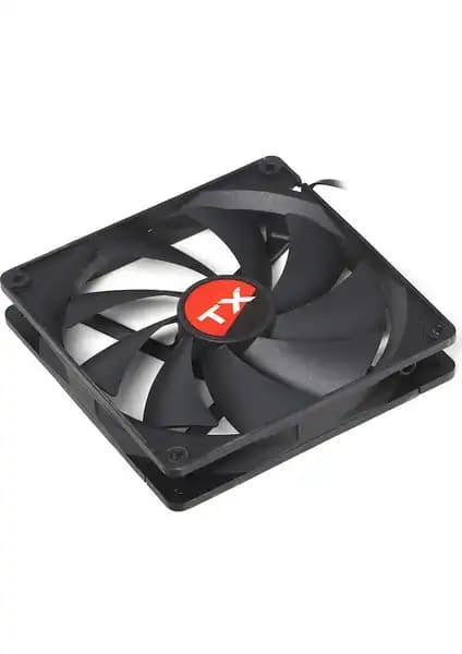 TX 14cm Siyah Kasa Fanı Yüksek Performanslı Sessiz Soğutma Çözümü