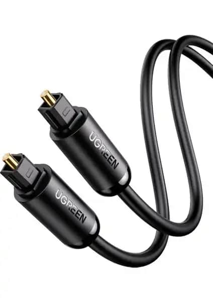 Ugreen Fiber Optik Ses Kablosu 1.5 Metre Yüksek Kalite Dijital Ses Aktarımı