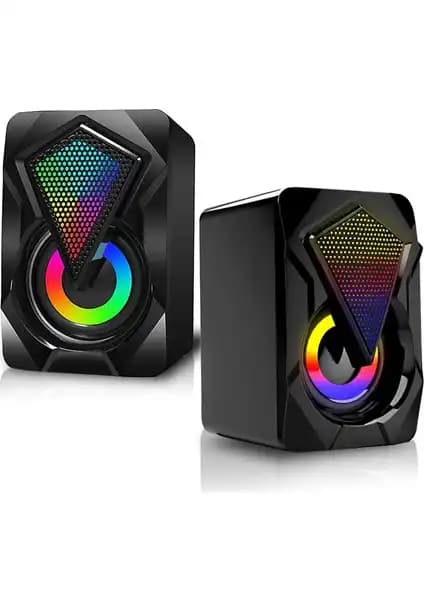 UltraTekno RGB Işıklı Gaming PC ve Hoparlör Seti ile Yenilikçi Ses ve Görüntü Deneyimi