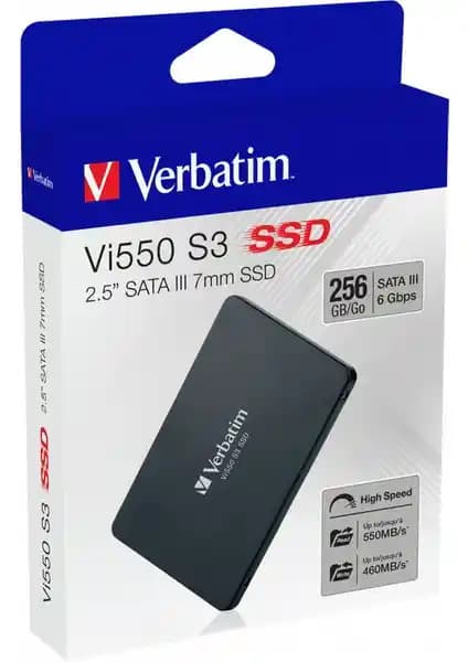 Verbatim Vi550 S3 256GB SSD İncelemesi: Hızlı ve Güvenilir Depolama Çözümü