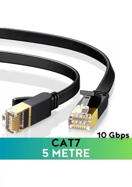 Vetech Cat7 5 Metre Ethernet Kablosu Yüksek Hız ve Güvenilir Bağlantı Çözümüdür